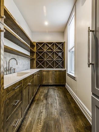 Harlem Renovated Wood Wine Cellar