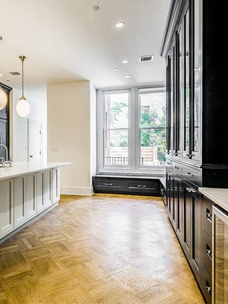 Harlem Townhouse Renovation Kitchen Bench