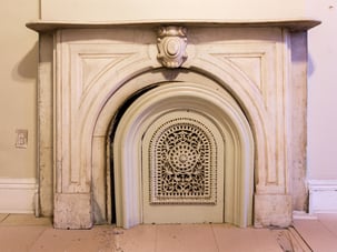 Brooklyn Brownstone Original Fireplace