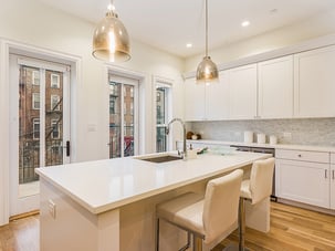 Brooklyn Brownstone Renovated Kitchen