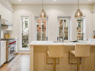 Brooklyn Brownstone Renovation Kitchen Windows