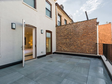 Brooklyn Brownstone Renovation Master Terrace