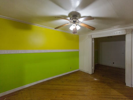 Brooklyn Brownstone Original Living Room
