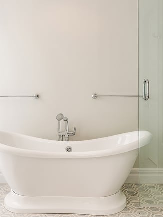 Brooklyn Brownstone Renovation Soaking Tub