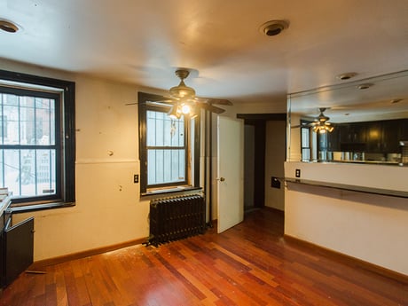 Brooklyn Brownstone Renovation Original Kitchen