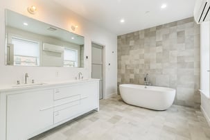 Boerum Hill Townhouse Master Bathroom Soaking Tub