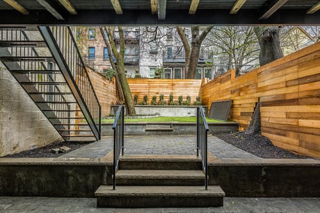 Boerum Hill Townhouse Renovation Backyard Patio