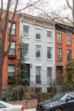 Boerum Hill Townhouse Renovation Facade Before