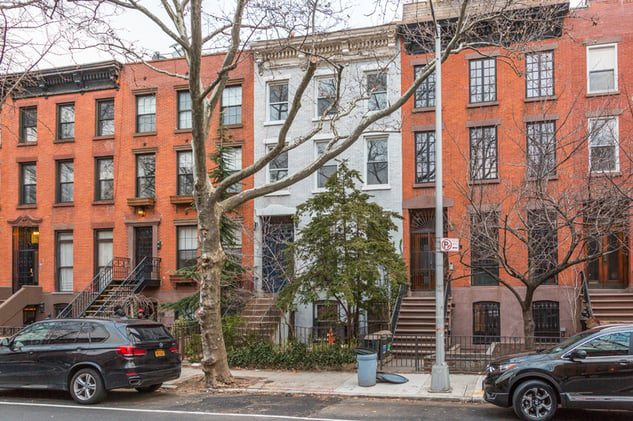 Boerum Hill Townhouse Renovation Facade Before