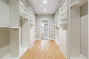 Boerum Hill Townhouse Renovation Master Bedroom Walk-in Closet