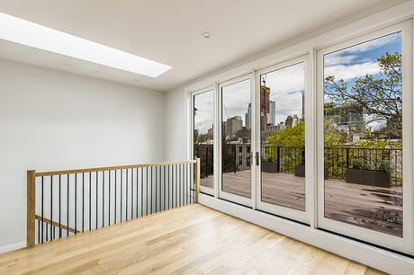 Boerum Hill Townhouse Renovation Penthouse Terrace