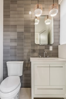 Boerum Hill Townhouse Renovation Powder Room