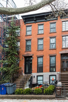 Boerum Hill Townhouse Renovation Restored Facade After