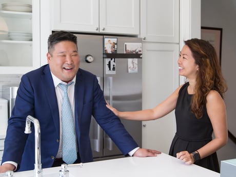 Paul and Criselle laughing Paul and Criselle laughing