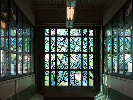 blue green laminated glass.jpg blue green illuminated glass.jpg
