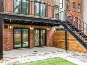 rear deck and yard rear deck and yard