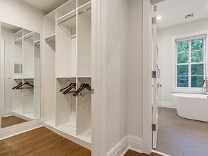 walk-through closet