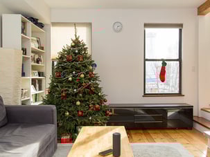 christmas living room christmas living room