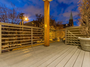 deck at night