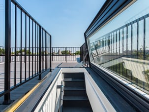 skydoor with staircase