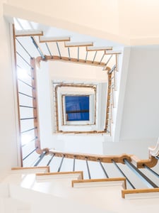 bainbridge staircase looking up