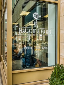 Maggie's Farm Espresso Store Front Maggie's Farm Espresso Store Front