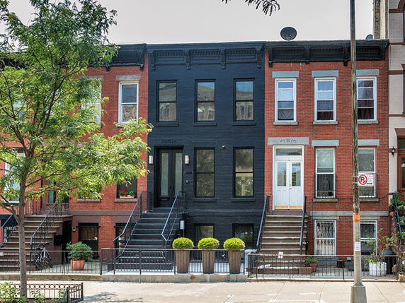 Brooklyn Townhouse Facade Renovation After