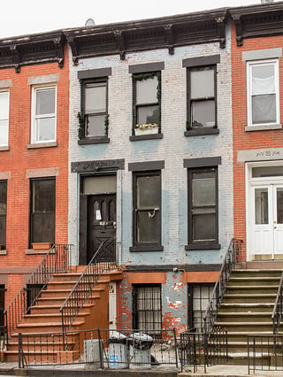 Brooklyn Townhouse Facade Renovation Before