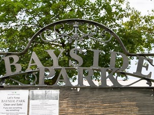 bayside park sign bayside park sign