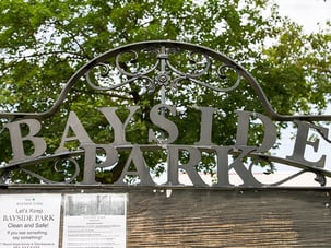 bayside park sign