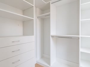 huge walk-in closet