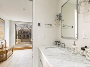 master bath to sitting room