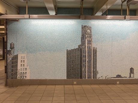 Queens Plaza art