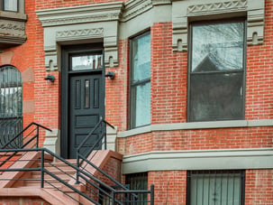 Harlem front door