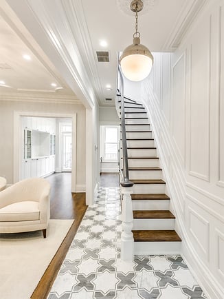 705 Jersey Avenue Tiled Entryway