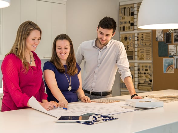 Interior design team Interior design team