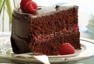 Cocoa bar cake