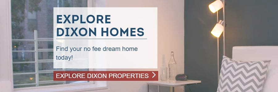 Dixon Leasing apartment rentals website