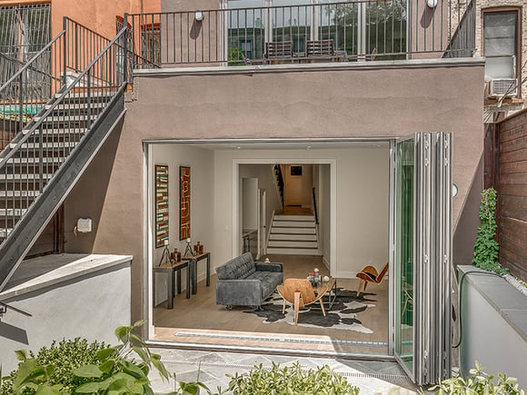 basement level of a multigenerational home