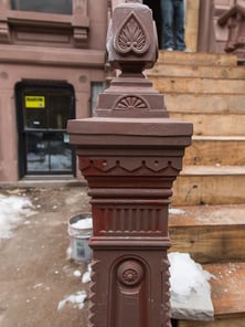 Hancock original newel post