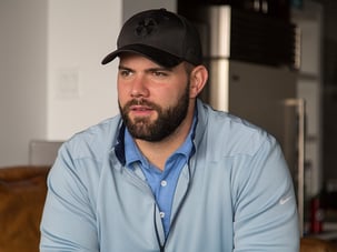 Justin Pugh talking Justin Pugh talking