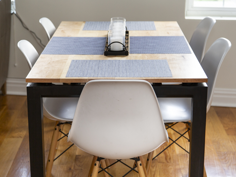 Custom kitchen table
