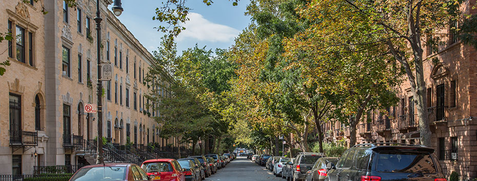 Striver's Row streetscape