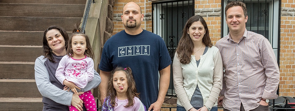 At Home With: Two Families in a Ridgewood Row House Renovation